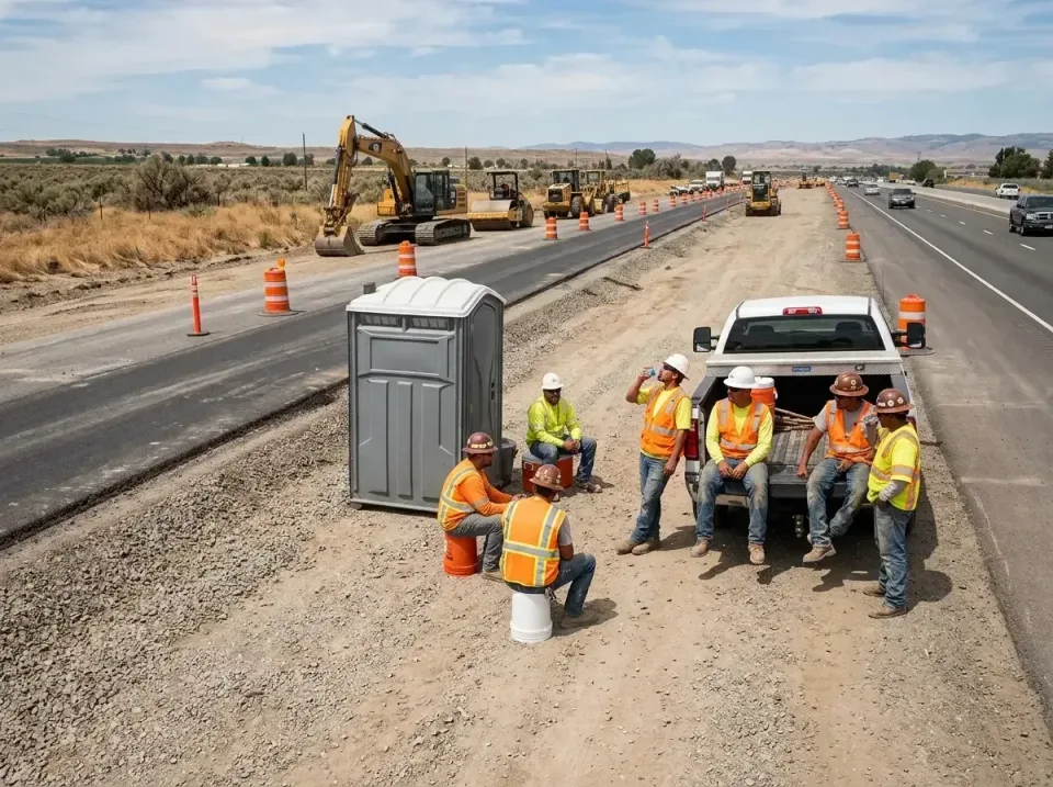 highway-road-construction-crew-007 — frequently asked questions, Porta Potty and Restroom Rentals in East Falmouth, MA